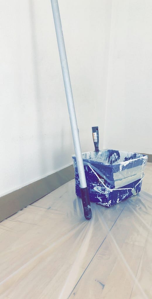 Maling af loft og vægge